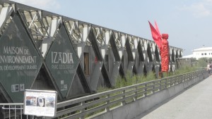 Entrée parc Izadia Anglet